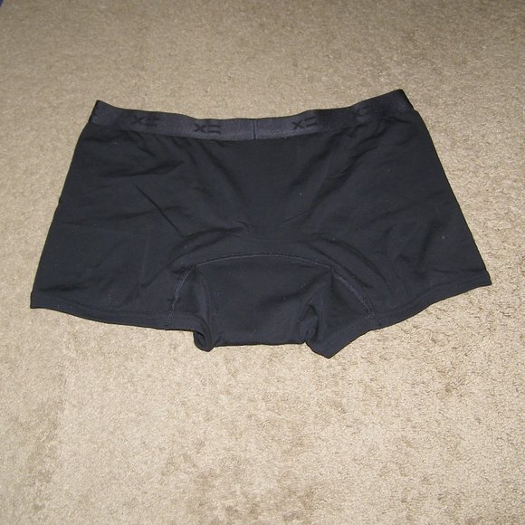 NEW size L TomboyX brand First Line Period 4.5" Trunks Black (1pc) - Picture 5 of 11